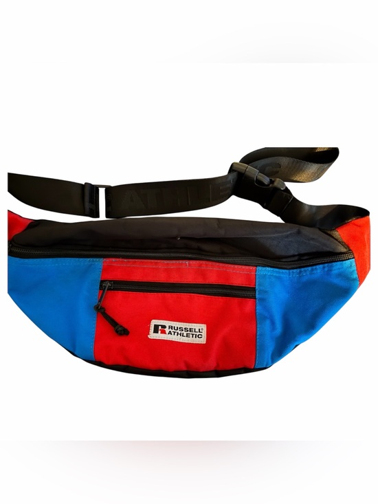 Russell Athletic Other - RUSSELL Athletic Fanny Pack limited edition Blue Red AMERICAN
